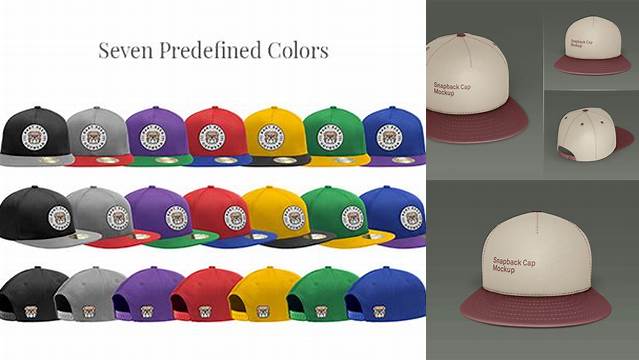 5978+ Snapback Cap PSD Mockup Inside View Exclusive Free Creative Resource