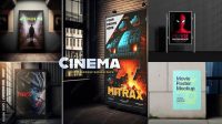 5988+ Movie Poster Mockup For Free Download