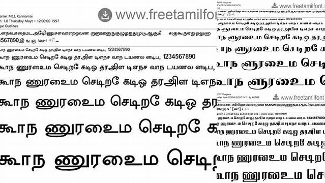 5988+ Tamil Font Style Zip File Download Advanced Editable Template Free