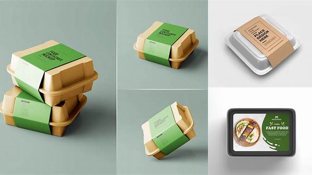 5993+ Foodbox Mockup High-End Creative PSD Template