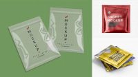 5993+ Square Sachet PSD Mockup Mockup PSD Free Download