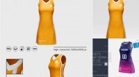 5994+ Women's Netball Dress PSD Mockup Free Graphic Mockup PSD