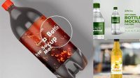 5997+ Soda Bottle Mockup PSD Download