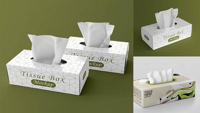 6002+ Mockup Tissue Paper Easy Editable