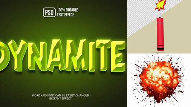 6011+ Dynamite PSD Mockup Stylish PSD for Free