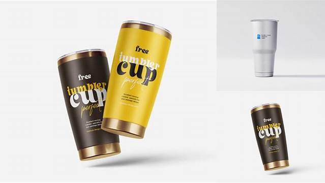 6014+ Acrylic Tumbler Mockup Free Include TIFF