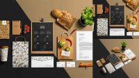 6032+ Restaurant Branding Mockup Layered PSD File