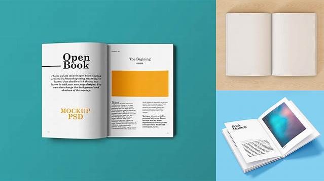 6036+ Open Book PSD Mockup Modern PSD Templates