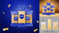 6040+ Pasta Bag Mockup Free PSD