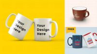 6041+ Ceramic Cup PSD Mockup Fully Layered Photoshop Freebie