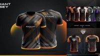 6045+ Free Esports Jersey Mockup PSD Free Download