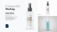 6045+ Opened Clear Glass Spray Bottle PSD Mockup Unique Free Photoshop Files