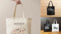 6049+ Mockup Tote Bag Cdr Exclusive PSD Design Freebie