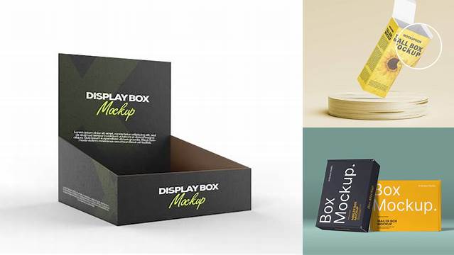 6051+ Display Box Mockup Free Mockup Templates