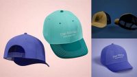 6056+ Mockup Topi Easy-to-Edit PSD