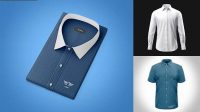 6059+ Camisa De Vestir Mockup Premium Quality PSD Freebie