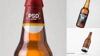 6065+ Ceramic Beer Bottle PSD Mockup Photoshop Resource Free