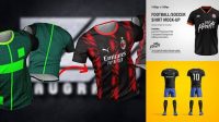 6065+ Mockup Camisetas De Futbol Free PSD