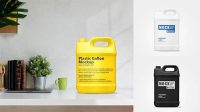 6066+ Gallon Bottle Mockup Free Exclusive Free PSD