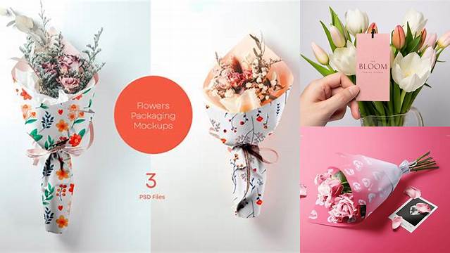 607+ Flower Bouquet Mockup Free Creative Design Resource