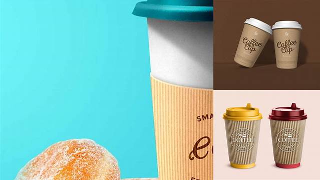 6070+ Matte Coffee Cup PSD Mockup Free Mockup Templates