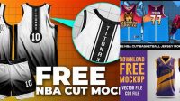 6072+ Nba Cut Jersey Mockup For Free Download