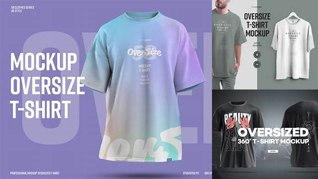 6073+ Oversize T Shirt Mockup Versatile and Modern PSD Mockup