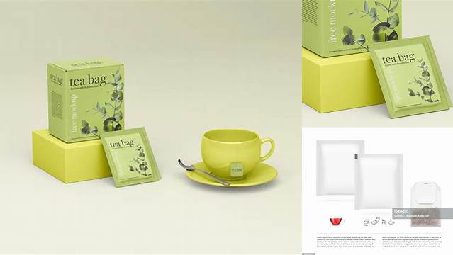 6089+ Tea Sachet Mockup Easy Editable