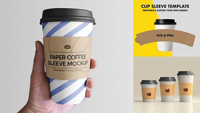 6094+ Cupsleeve Mockup Digital Resource Free Download