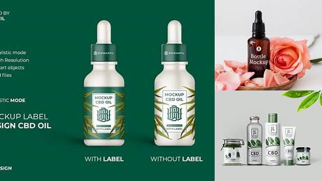 6095+ Cbd Oil Bottle Mockup Free Download Creative Design Mockup