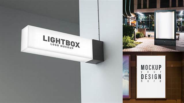 6095+ Lightbox Mockup Free Download Premium PSD Resource