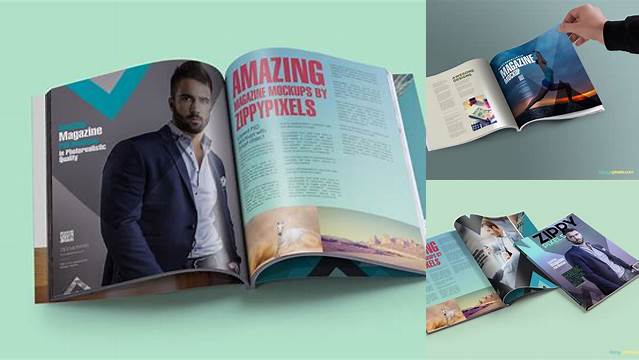 610+ Ad Magazine Mockup Editable Design PSD File