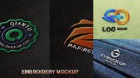 6102+ Embroidery Logo Mockup Free Download PSD Download