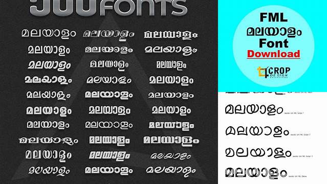 6102+ Malayalam Fml Fonts Pack Download Free PSD