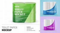 6105+ Toilet Paper Mockup Free Include TIFF