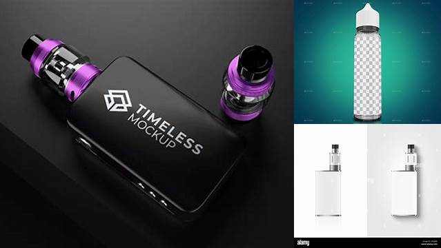 6106+ Vape Mockup Free High Resolution