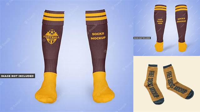 6111+ Long Socks Mockup PSD Download