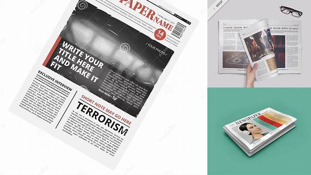 6113+ Mockup Jornal Digital Download