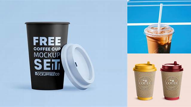 6119+ Cold Coffee Cup Mockup PSD Free Download