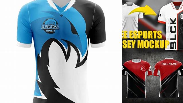 6121+ Esports Jersey Template Include TIFF