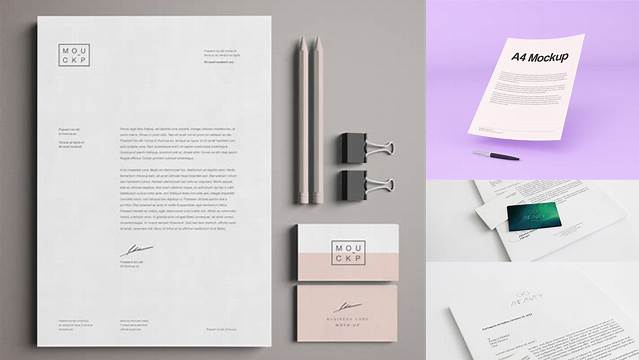 6122+ Hoja Membretada Mockup Free Exclusive Free PSD Mockups