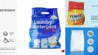 613+ Detergent Powder Mockup Free Professional PSD Resource