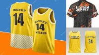 6130+ Yellow Images Jersey Mockup Free Hight Resolution