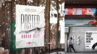 6134+ Urban Poster Mockup Free For Free Download