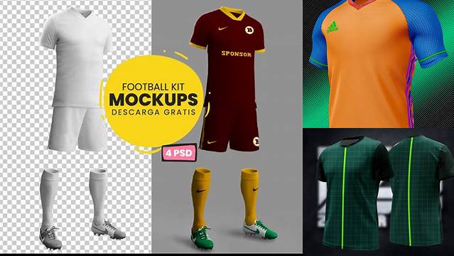 6135+ Descargar Mockup De Camisetas De Futbol Gratis Best Free Resource