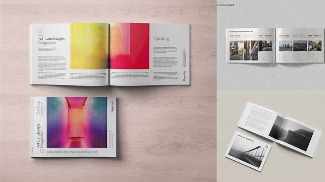 6139+ Landscape Magazine Mockup Best for Showcase