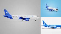 6146+ Airplane Mockup Free Download Hight Resolution