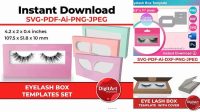 615+ Eyelashes Box Template Creative PSD Resources