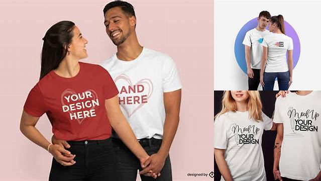 6168+ Couple T Shirt Mockup Free Mockup Templates