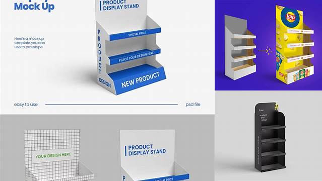 6173+ Product Display Stand Mockup Best for Showcase